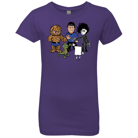 T-Shirts Purple Rush / YXS Rock Paper Scissors Girls Premium T-Shirt