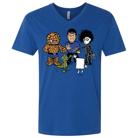 T-Shirts Royal / X-Small Rock Paper Scissors Men's Premium V-Neck