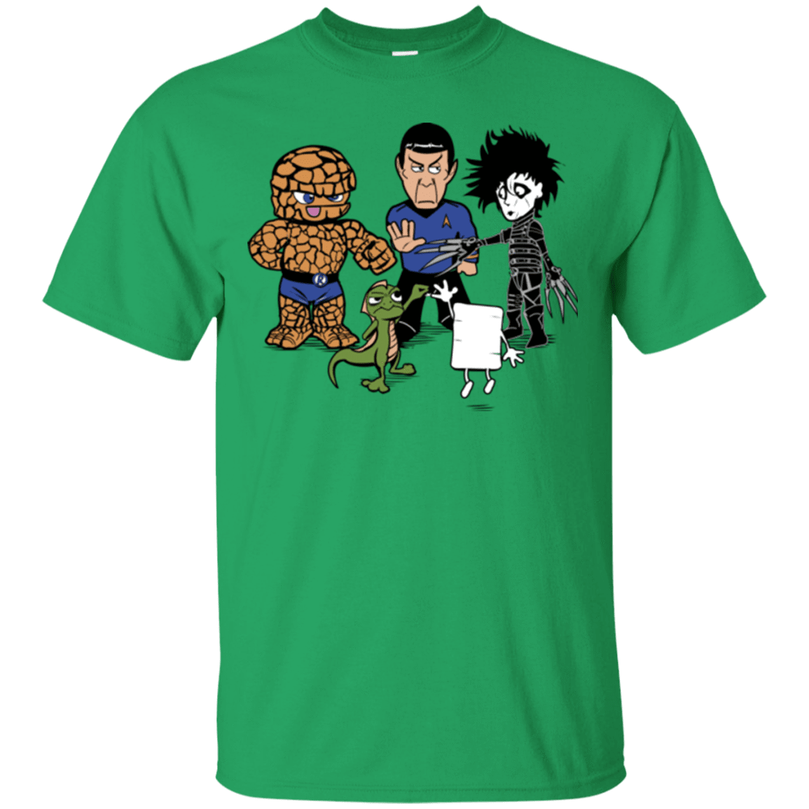 T-Shirts Irish Green / Small Rock Paper Scissors T-Shirt
