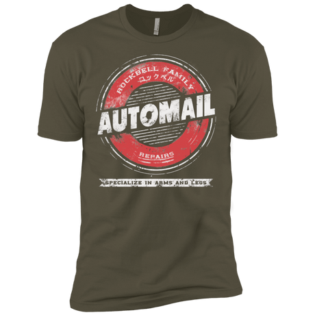 T-Shirts Military Green / X-Small Rockbell Automail Men's Premium T-Shirt