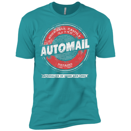 T-Shirts Tahiti Blue / X-Small Rockbell Automail Men's Premium T-Shirt