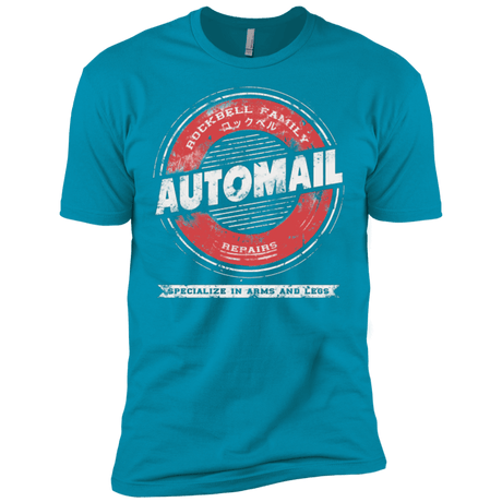 T-Shirts Turquoise / X-Small Rockbell Automail Men's Premium T-Shirt