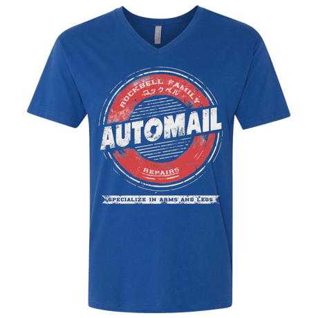 T-Shirts Royal / X-Small Rockbell Automail Men's Premium V-Neck