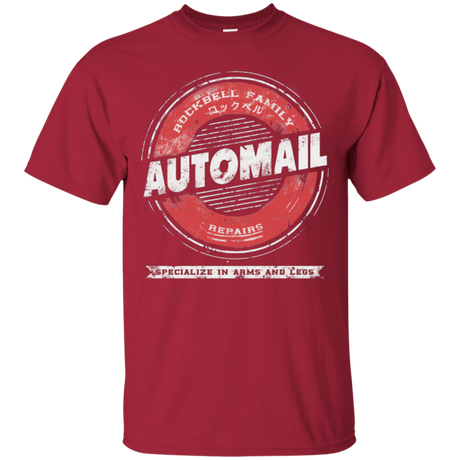 T-Shirts Cardinal / Small Rockbell Automail T-Shirt