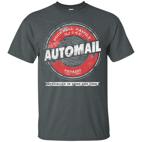 T-Shirts Dark Heather / Small Rockbell Automail T-Shirt