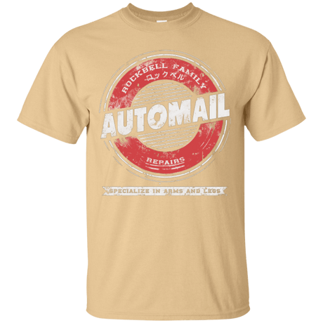 T-Shirts Vegas Gold / Small Rockbell Automail T-Shirt