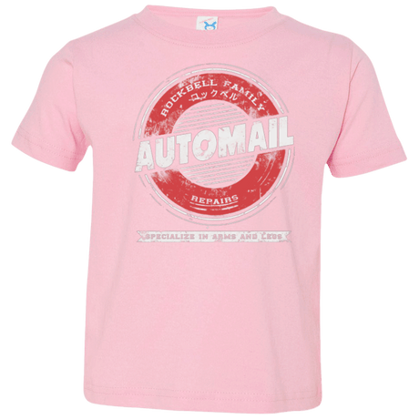 T-Shirts Pink / 2T Rockbell Automail Toddler Premium T-Shirt