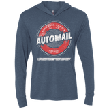 T-Shirts Indigo / X-Small Rockbell Automail Triblend Long Sleeve Hoodie Tee