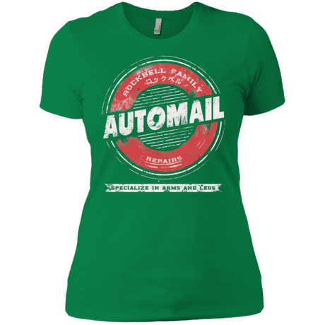 T-Shirts Kelly Green / X-Small Rockbell Automail Women's Premium T-Shirt