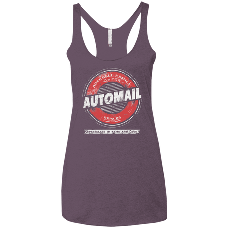 T-Shirts Vintage Purple / X-Small Rockbell Automail Women's Triblend Racerback Tank