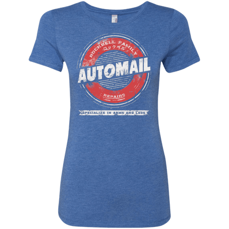 T-Shirts Vintage Royal / Small Rockbell Automail Women's Triblend T-Shirt
