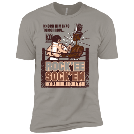 T-Shirts Light Grey / YXS Rockee Sockem Boys Premium T-Shirt