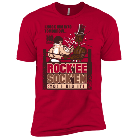 T-Shirts Red / YXS Rockee Sockem Boys Premium T-Shirt