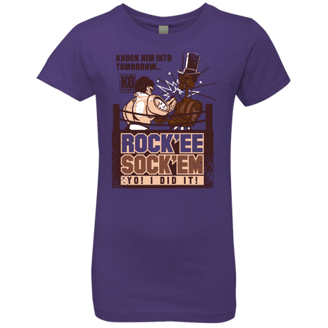 T-Shirts Purple Rush / YXS Rockee Sockem Girls Premium T-Shirt