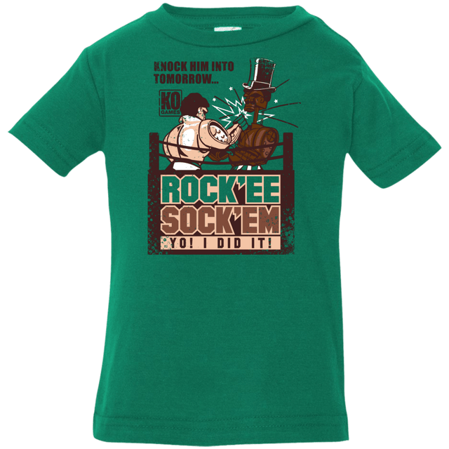 T-Shirts Kelly / 6 Months Rockee Sockem Infant PremiumT-Shirt