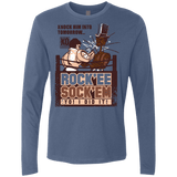 T-Shirts Indigo / Small Rockee Sockem Men's Premium Long Sleeve