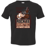 T-Shirts Black / 2T Rockee Sockem Toddler Premium T-Shirt