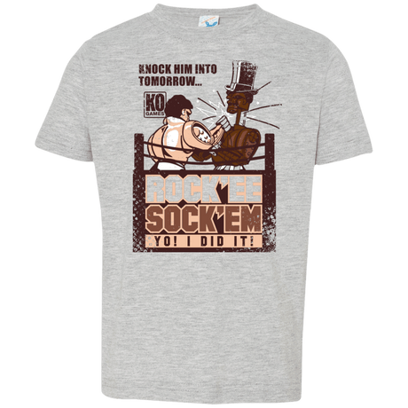 T-Shirts Heather / 2T Rockee Sockem Toddler Premium T-Shirt