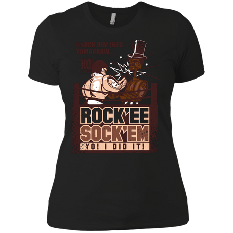 T-Shirts Black / X-Small Rockee Sockem Women's Premium T-Shirt