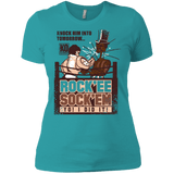 T-Shirts Tahiti Blue / X-Small Rockee Sockem Women's Premium T-Shirt