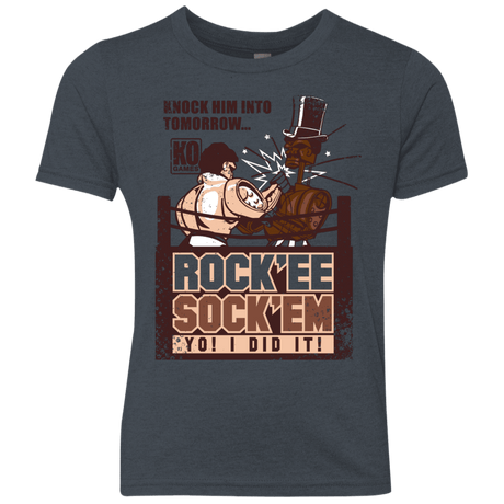 T-Shirts Vintage Navy / YXS Rockee Sockem Youth Triblend T-Shirt
