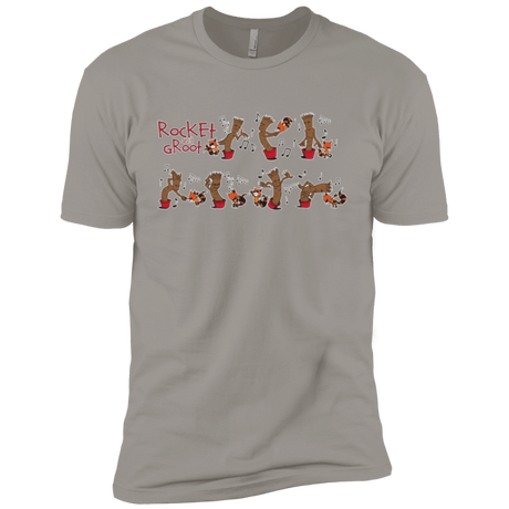 T-Shirts Light Grey / YXS Rocket and Groot Boys Premium T-Shirt