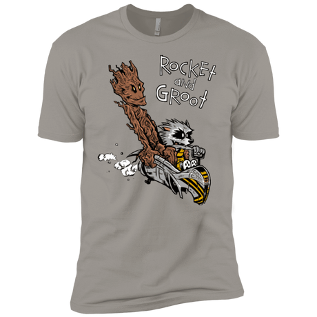 T-Shirts Light Grey / YXS Rocket and Groot Boys Premium T-Shirt