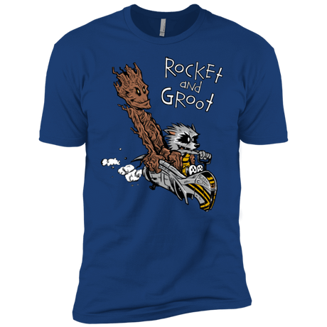 T-Shirts Royal / YXS Rocket and Groot Boys Premium T-Shirt