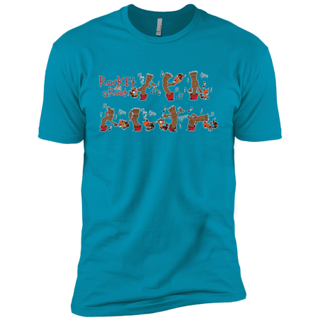 T-Shirts Turquoise / YXS Rocket and Groot Boys Premium T-Shirt