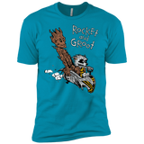T-Shirts Turquoise / YXS Rocket and Groot Boys Premium T-Shirt