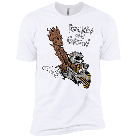 T-Shirts White / YXS Rocket and Groot Boys Premium T-Shirt