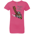 T-Shirts Hot Pink / YXS Rocket and Groot Girls Premium T-Shirt