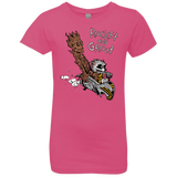 T-Shirts Hot Pink / YXS Rocket and Groot Girls Premium T-Shirt