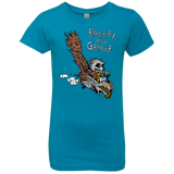 T-Shirts Turquoise / YXS Rocket and Groot Girls Premium T-Shirt