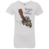 T-Shirts White / YXS Rocket and Groot Girls Premium T-Shirt
