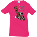 T-Shirts Hot Pink / 6 Months Rocket and Groot Infant Premium T-Shirt