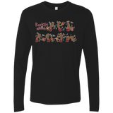 T-Shirts Black / Small Rocket and Groot Men's Premium Long Sleeve