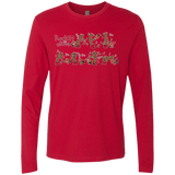 T-Shirts Red / Small Rocket and Groot Men's Premium Long Sleeve