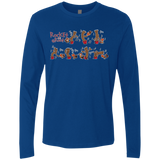 T-Shirts Royal / Small Rocket and Groot Men's Premium Long Sleeve