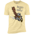 T-Shirts Banana Cream / X-Small Rocket and Groot Men's Premium T-Shirt