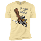 T-Shirts Banana Cream / X-Small Rocket and Groot Men's Premium T-Shirt