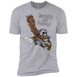 T-Shirts Heather Grey / X-Small Rocket and Groot Men's Premium T-Shirt