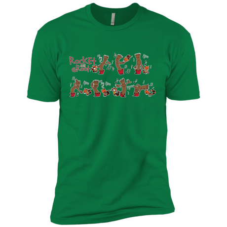 T-Shirts Kelly Green / X-Small Rocket and Groot Men's Premium T-Shirt