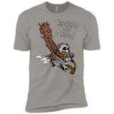 T-Shirts Light Grey / X-Small Rocket and Groot Men's Premium T-Shirt