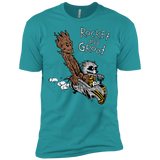 T-Shirts Tahiti Blue / X-Small Rocket and Groot Men's Premium T-Shirt