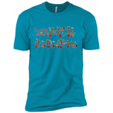 T-Shirts Turquoise / X-Small Rocket and Groot Men's Premium T-Shirt