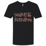 T-Shirts Black / X-Small Rocket and Groot Men's Premium V-Neck