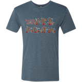 T-Shirts Indigo / Small Rocket and Groot Men's Triblend T-Shirt