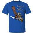 T-Shirts Royal / Small Rocket and Groot T-Shirt