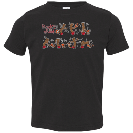 T-Shirts Black / 2T Rocket and Groot Toddler Premium T-Shirt